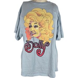 Dolly Parton Graphic T-Shirt Women's Tee Crew Neck Short Sleeve 2XL Country Cool